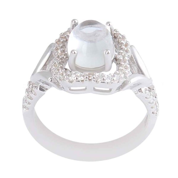 Dur-e Najaf Silver Ring For Women Engagement Bliss Reyhan