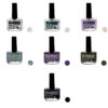 Halal Nail Polish Glitter Finish and Breathable Charming (7x)