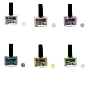 Elonso Nail Polish Set Model Metalic