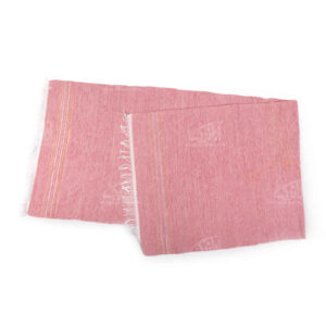 Handmade Pink Cotton Beach Towel (2x)