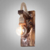 Wooden Wall Sconce Light Modern and Minimalist Style Cozy Aesthetic G17