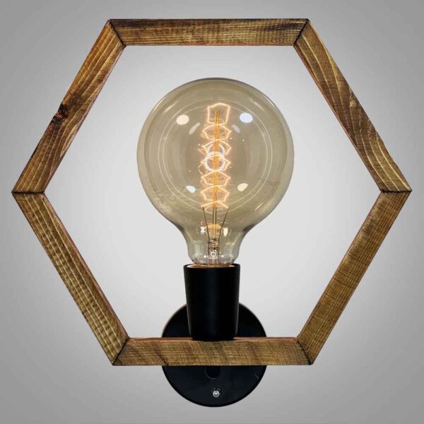 Wooden Wall Sconce Light Modern and Minimalist Style Cozy Aesthetic G3