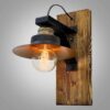 Wooden Wall Sconce Light Modern and Minimalist Style Cozy Aesthetic G16