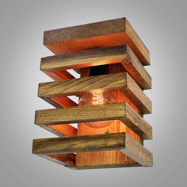 Wooden Wall Sconce Light Modern and Minimalist Style Cozy Aesthetic G9