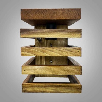 Wooden Wall Sconce Light Modern and Minimalist Style Cozy Aesthetic G9