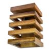 Wooden Wall Sconce Light Modern and Minimalist Style Cozy Aesthetic G9