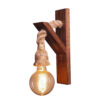 Wooden Wall Sconce Light Modern and Minimalist Style Cozy Aesthetic G20