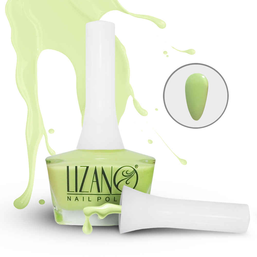 Halal Nail Polish Glossy Finish and Breathable Nature Colors (6x)