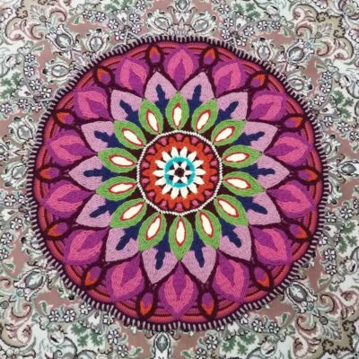 Handwoven Boho Macrame Floor Rug – Kian Design