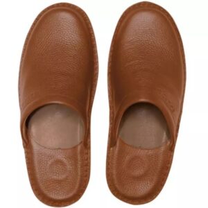 Islamic Style Nalain Slippers with Real Cow Leather for Men
