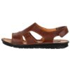 Men's Natural Leather Sandals Model Vahab