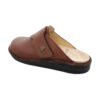 Nalain Mules Islamic Style with Real Leather for Men Black