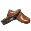 Nalain Mules Islamic Style with Real Leather for Men Honey