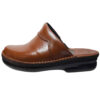 Nalain Mules Islamic Style with Real Leather for Men Honey