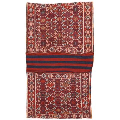 Vintage Persian Saddle Bag – Handwoven & Second-Hand Tōbrag – Ghochan