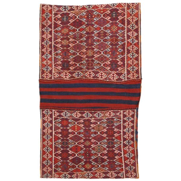 Vintage Persian Saddle Bag – Handwoven & Second-Hand Tōbrag - Ghochan