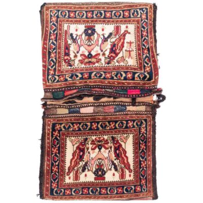 Vintage Persian Saddle Bag – Handwoven & Second-Hand Tōbrag – Jalal