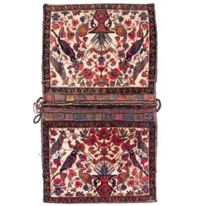 Vintage Persian Saddle Bag – Handwoven & Second-Hand Tōbrag – Kian