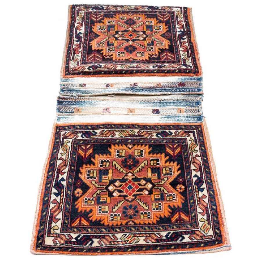 Vintage Persian Saddle Bag – Handwoven & Second-Hand Tōbrag – Sarv