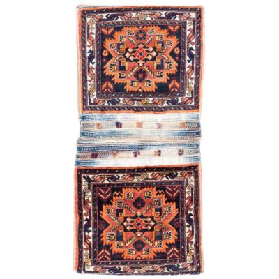 Vintage Persian Saddle Bag – Handwoven & Second-Hand Tōbrag – Sarv