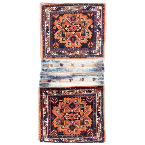 Vintage Persian Saddle Bag – Handwoven & Second-Hand Tōbrag - Sarv