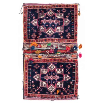 Vintage Persian Saddle Bag – Handwoven & Second-Hand Tōbrag – Soha