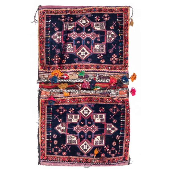 Vintage Persian Saddle Bag – Handwoven & Second-Hand Tōbrag - Soha