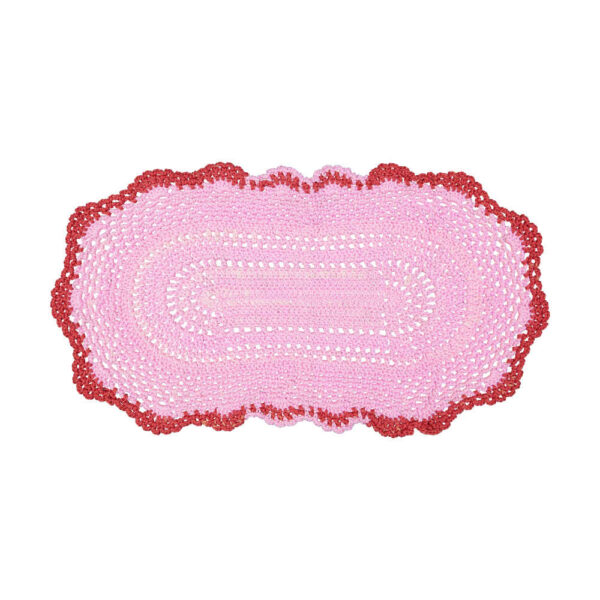 Handwoven Boho Macrame Floor Rug – Farshineh Pattern