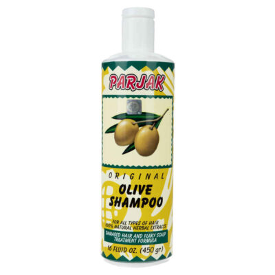 Parjak Olive Shampoo for All Hair Types – Hydrating & Nourishing (Pack of 4)