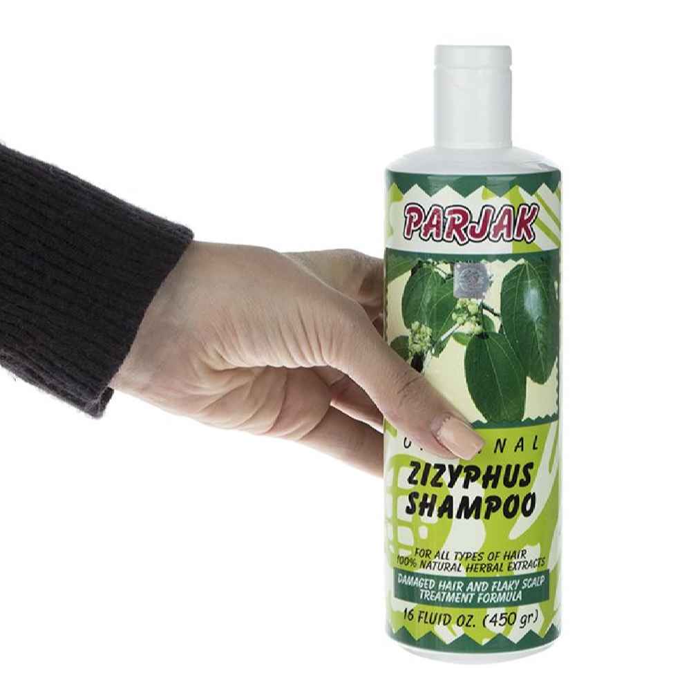 Parjak Zizyphus Shampoo for All Hair Types – Natural Cleansing & Strength (Pack of 4)