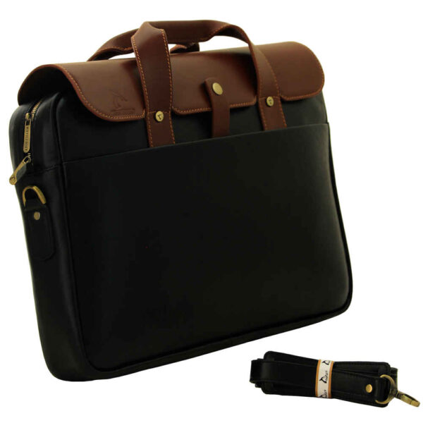 Real Leather Briefcase Model Bahram ShopiPersia