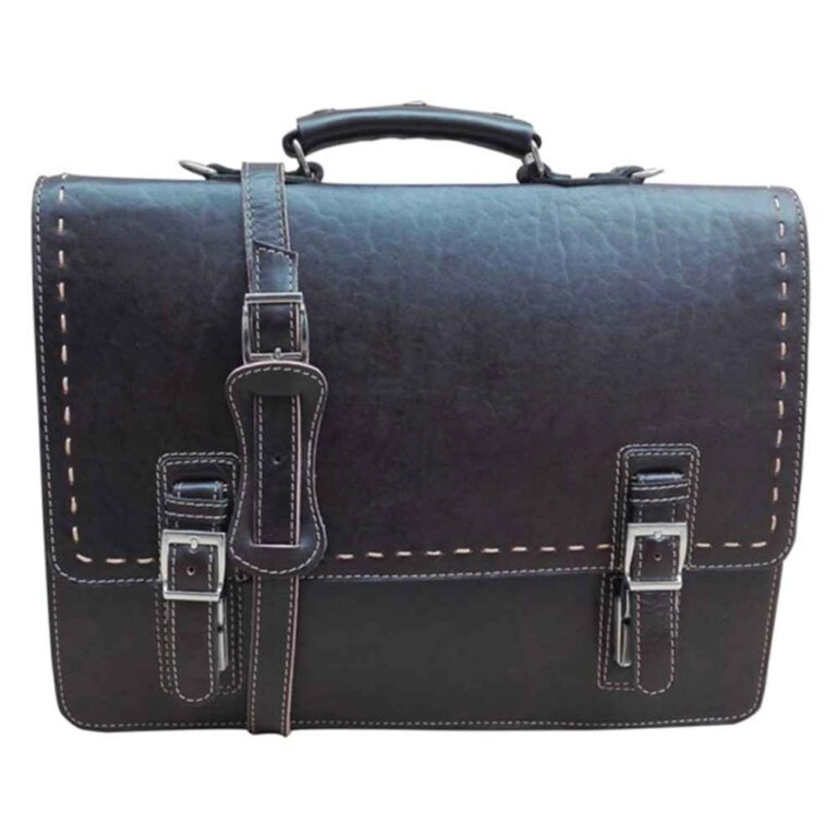 Real Leather Briefcase Model Emad ShopiPersia