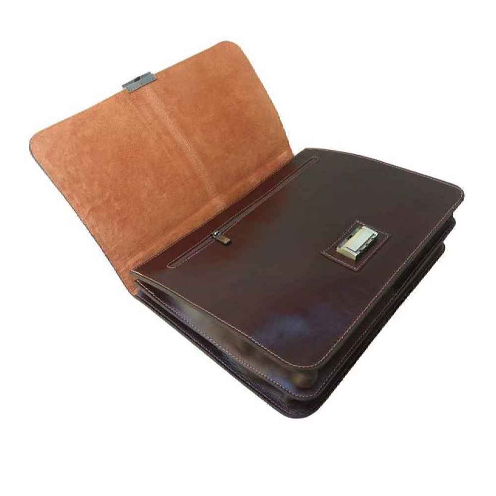 Persian Leather Briefcase – Emad Model