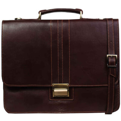 Persian Leather Briefcase – Emad Model