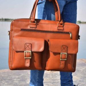 Persian Genuine Leather Briefcase Model Emperor