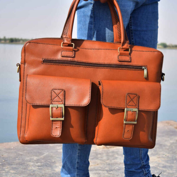 Persian Leather Briefcase - Emperor Model