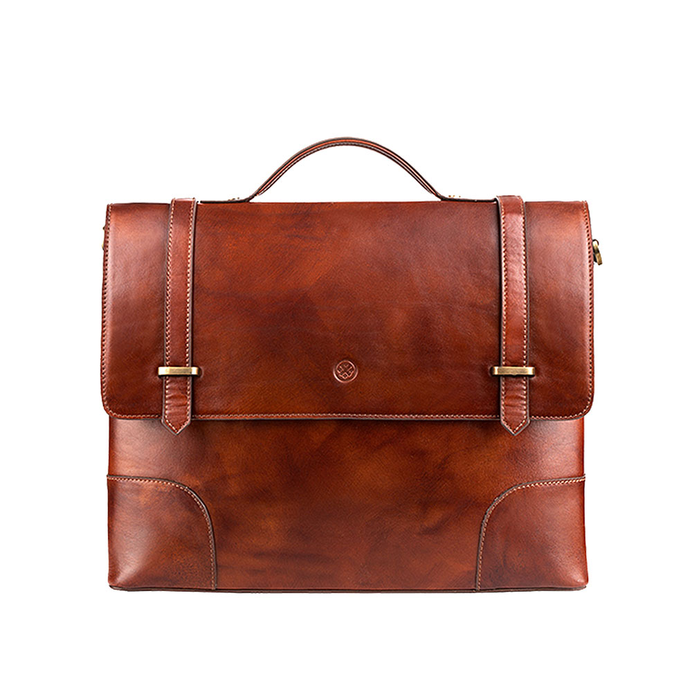 Persian Leather Briefcase - Haghi Model