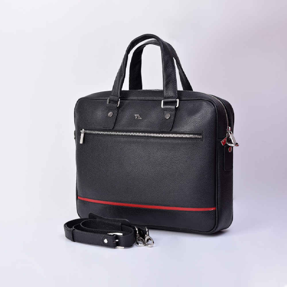 Real Leather Briefcase Model Leila ShopiPersia