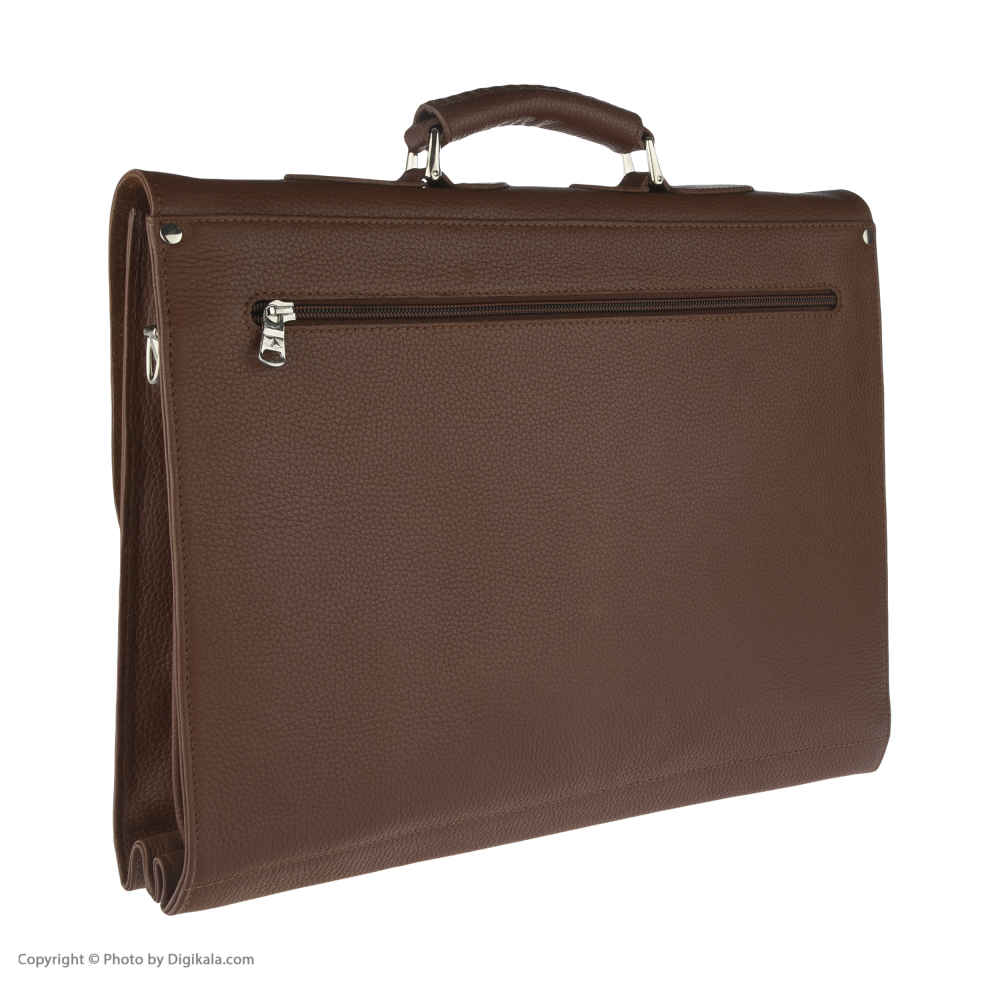 Real Leather Briefcase Model Rezvan ShopiPersia