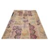 Vintage Persian Hand-Knotted Patchwork Carpet Salva