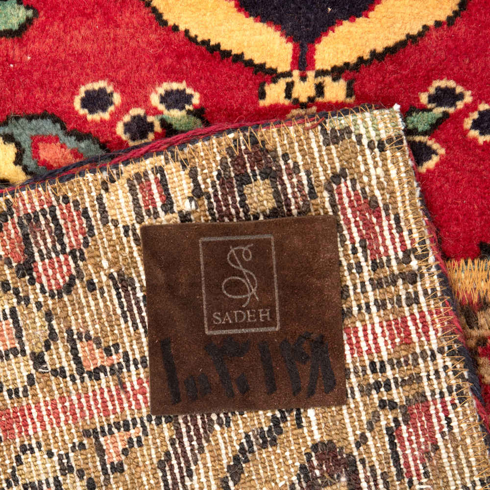 Vintage Persian Hand-Knotted Patchwork Carpet Vala