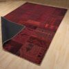 Vintage Persian Hand-Knotted Patchwork Carpet Yaghoot