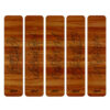 Persian Calligraphy Poem Wooden Bookmark - Set of 5