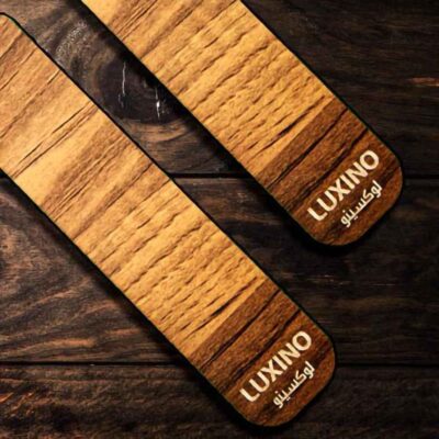 Artistic Persian Inspired Wooden Bookmark Khatoon – Set of 2