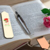 Artistic Persian Inspired Wooden Bookmark Nostalgic - Set of 2