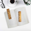 Artistic Persian Inspired Wooden Bookmark Paisley - Set of 2
