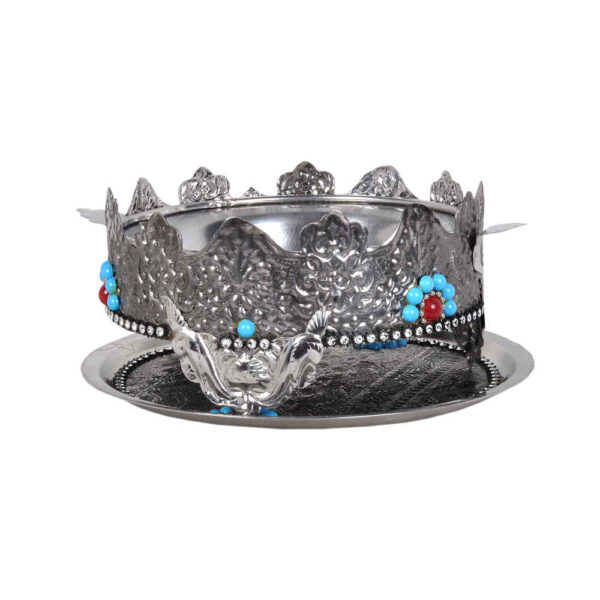 Persian Manghal Esfand and Bakhoor Burner – Classic Steel