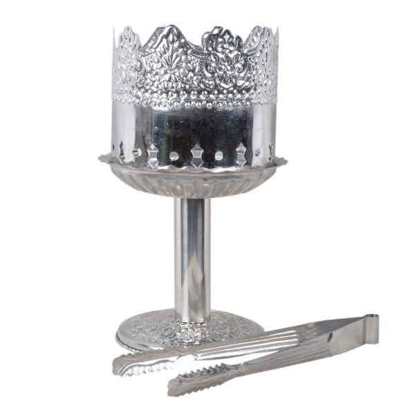 Esfand and Bakhoor Burner - Classic Steel Rumi Design