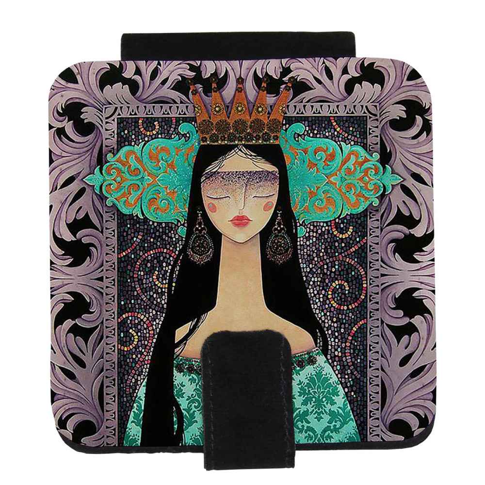 Pocket Mirror with Persian Inspired Princess Design