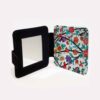 Pocket Mirror with Persian Inspired Bouteh Pattern